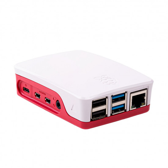 Raspberry Pi 4  Red and White Case