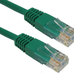 RJ45 Cat5e Ethernet LAN Cable Green